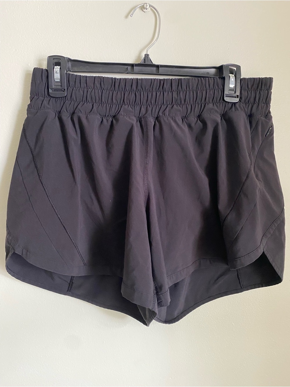 lululemon athletica Black Performance Run Shorts